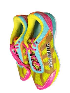 Women's Neon Multi-Color Athletic Sneakers